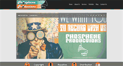 Desktop Screenshot of phospheneproductions.com